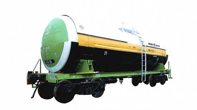Tank car for transportation of yrea-formaldehyde concentrate and liquid nitrogen fertilizers 15-1232-03