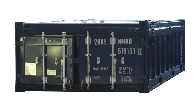 1СХ special purpose container with removable roof, gross weight 30480 kg 