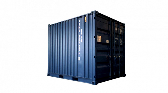 1DD special purpose closed container with plywood floor, gross weight 12000 kg 