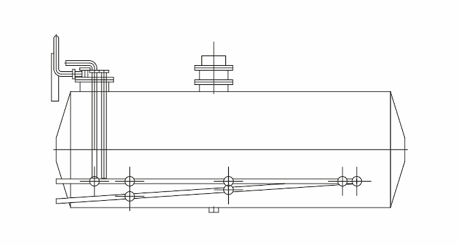 Horizontal steel tanks (RGS) 