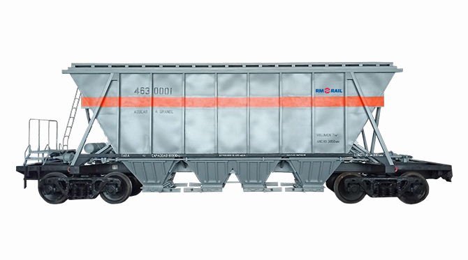 Hopper car for transportation of sugar 19-1260