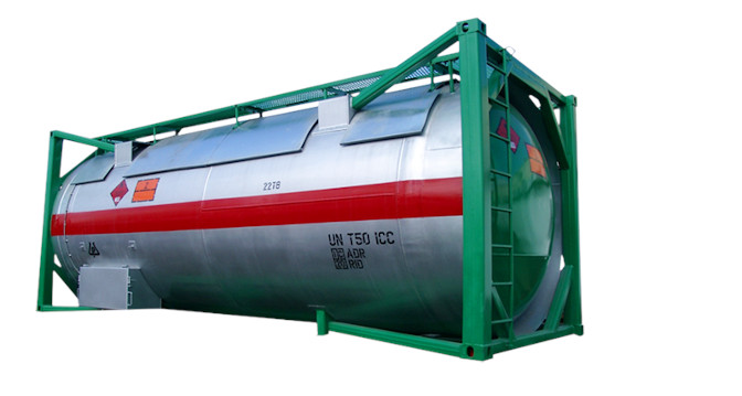 ГКЦ 25.18  tank container for storage and transportation of LPG by rail, water and motor transport 