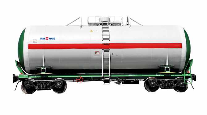 Tank car for transportation of liquefied hydrocarbon gases 15-1288