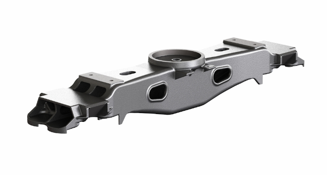 Bolster for freighy car bogie of 25 tf axle load 194.00.035-0