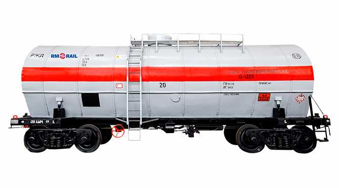 Tank car for transportation of molten sulfur 15-1269