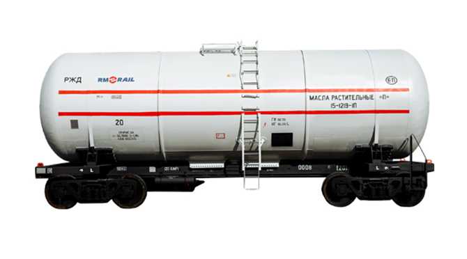 Tank car for transportation of plants oil 15-1219-1П